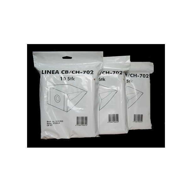 3 PAKKER LINEA CB/CH-702 stvsugerposer PAKKE TILBUD