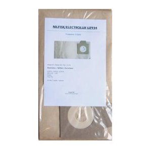 Nilfisk UZ 872, UZ 932, UZ 934, GM 110, GM 115, GM 130, Two ply, Euroclean 10-pak stvsugerposer 