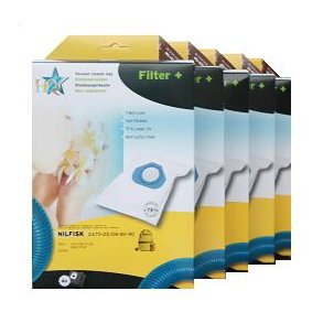 5 PAKKER NILFISK GA 70 , G70 stvsugerposer PAKKE TILBUD 