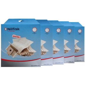 5 PAKKER - NILFISK Family/Business st�vsugerposer (Original) PAKKE TILBUD 