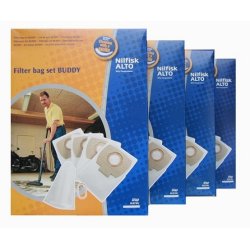 4 PAKKER NILFISK ALTO BUDDY 15 - 18 stvsugerposer - Original 