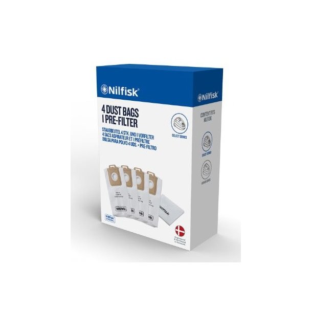 NILFISK Select , Nilfisk Select Comfort, Select Superior, Select Classic stvsugerposer Original