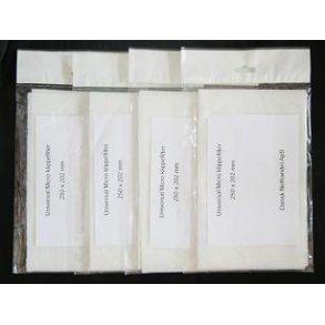 4 PAKKER klippefilter universal micro til MIELE, NILFISK, BOSCH, SIEMENS, AEG, ELECTROLUX 