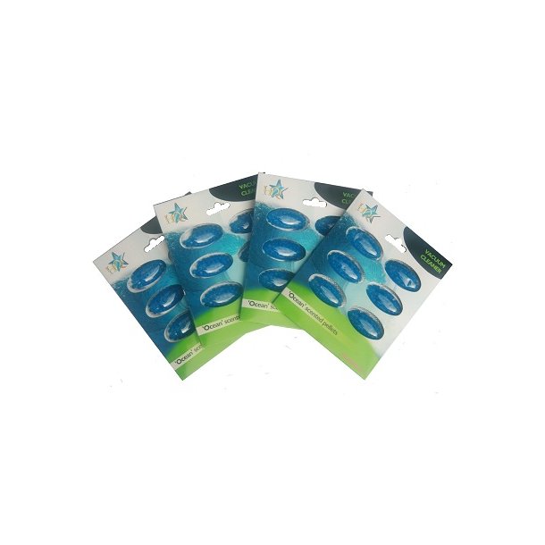 4 PAKKER Duftkugler bl Ocean - havduft