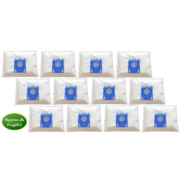 12 stk. Electrolux S-bag Stvsugerposer, Electrolux PURE D8, D9, Electrolux UltraOne s-bag