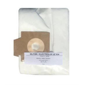 Nilfisk UZ932, UZ934 Microfiber st�vsugerposer - 5 Pak