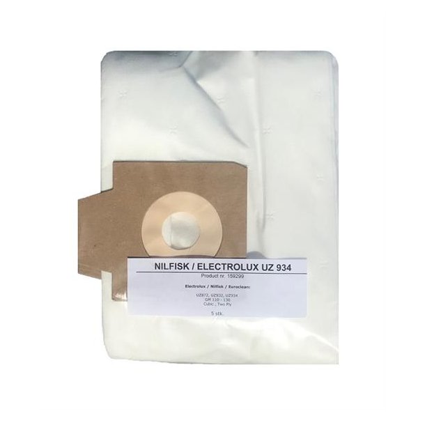 Nilfisk UZ932, UZ934 Microfiber stvsugerposer - 5 Pak