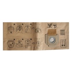 4 PAKKER Nilfisk ALTO Attix 3 350-01, 360-11, 360-21, 360-2M - Original 302000449 st�vsugerposer 