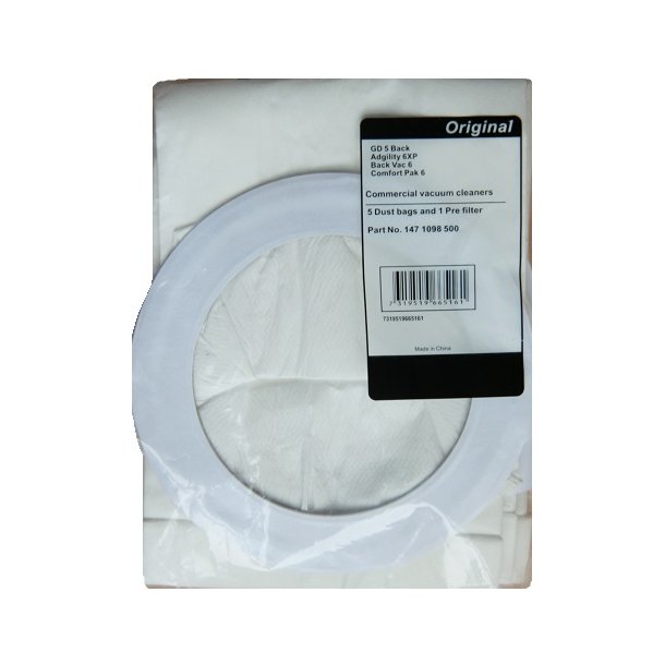 Nilfisk GD 5 Back stvsugerposer - Original 