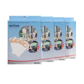 4 PAKKER Nilfisk Buddy 2 stvsugerposer PAKKE TILBUD - Original