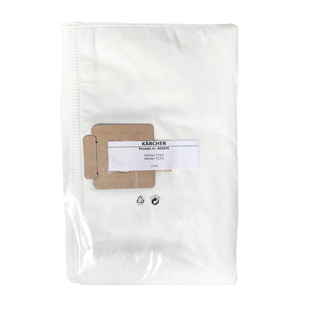 Krcher T15/1, T17/1 fleece stvsugerposer 10-PAK