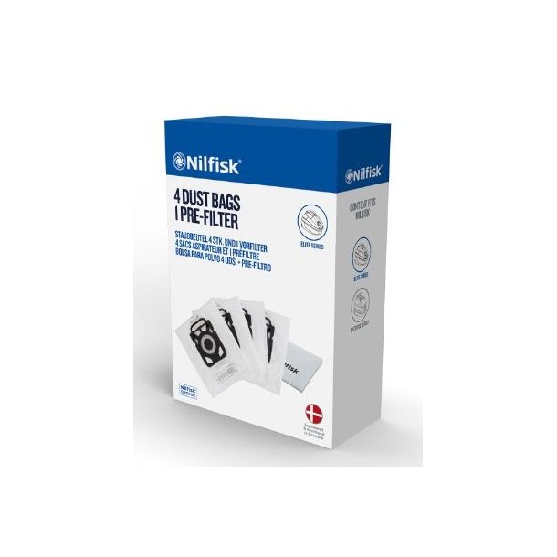 Nilfisk Elite Classic , Comfort, Superior stvsugerposer - Original 